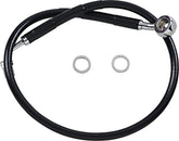 Drag Specialties Line Brk 18 Sftl Blk +2 BRAKE LINES-HOSES-STAINLESS ST Drag Specialties