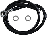 Drag Specialties Line Brk 18 Sftl Blk +8 BRAKE LINES-HOSES-STAINLESS ST Drag Specialties