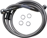 Drag Specialties Line Brk 18 Xl1200 Xs Ss BRAKE LINES-HOSES-STAINLESS ST Drag Specialties