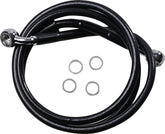 Drag Specialties Line Brk 18 Xl1200 Xs Bk+2 BRAKE LINES-HOSES-STAINLESS ST Drag Specialties