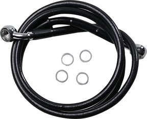 Drag Specialties Line Brk 18 Xl1200 Xs Bk+2 BRAKE LINES-HOSES-STAINLESS ST Drag Specialties