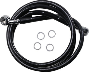 Drag Specialties Line Brk 18 Xl1200 Xs Bk+2 BRAKE LINES-HOSES-STAINLESS ST Drag Specialties