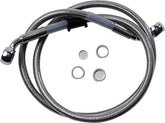 Drag Specialties Line Brk 18 Sftl Ss BRAKE LINES-HOSES-STAINLESS ST Drag Specialties