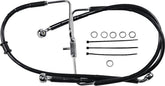 Drag Specialties Line Brk 16 Xl1200 Cx Bl+4 BRAKE LINES-HOSES-STAINLESS ST Drag Specialties