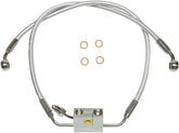 Magnum Shielding Line Brk Frt Dual Absscii BRAKE LINES-HOSES-STAINLESS ST Magnum Shielding