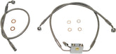 Magnum Shielding Line Brk Dual Abs Stnchr BRAKE LINES-HOSES-STAINLESS ST Magnum Shielding