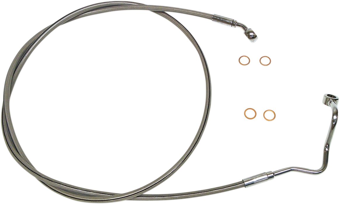 Magnum Shielding Line Brk Mdupr Abs 35 Ss BRAKE LINES-HOSES-STAINLESS ST Magnum Shielding