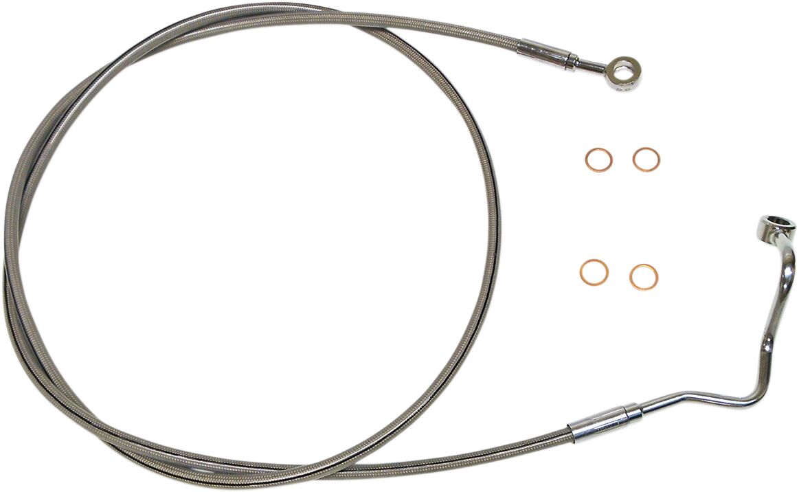 Magnum Shielding Line Brk Mdupr Abs 180 Ss BRAKE LINES-HOSES-STAINLESS ST Magnum Shielding