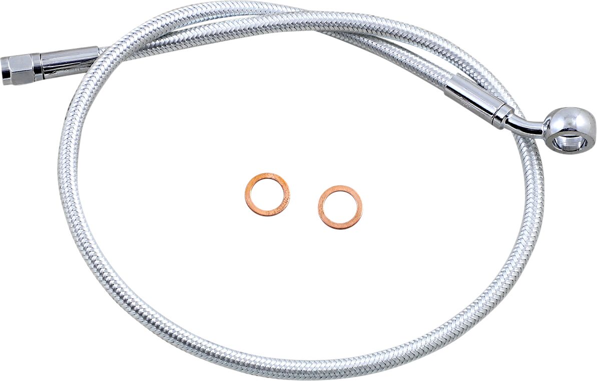 Magnum Shielding Brk Line 35 D 12 Mm 28"Scii Brake Lines Hoses Stainless Magnum Shielding