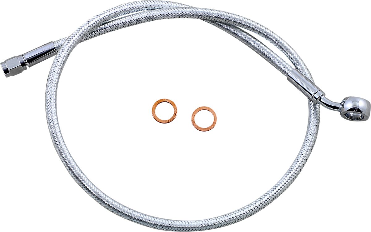 Magnum Shielding Brk Line 35 D 12 Mm 30"Scii Brake Lines Hoses Stainless Magnum Shielding
