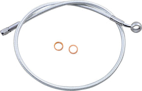 Magnum Shielding Brk Line 35 D 12 Mm 32"Sc11 Brake Lines Hoses Stainless Magnum Shielding