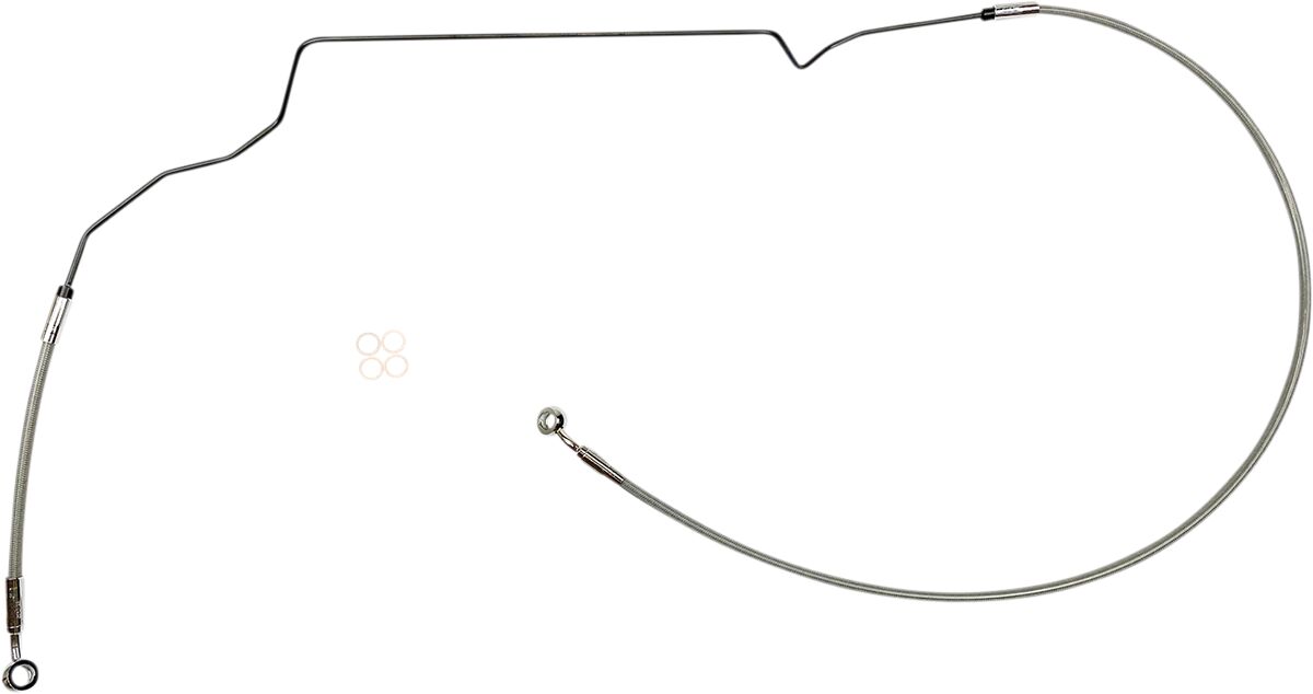Magnum Shielding Brakeline Uppr Indian Ssc BRAKE LINES-HOSES-STAINLESS ST Magnum Shielding