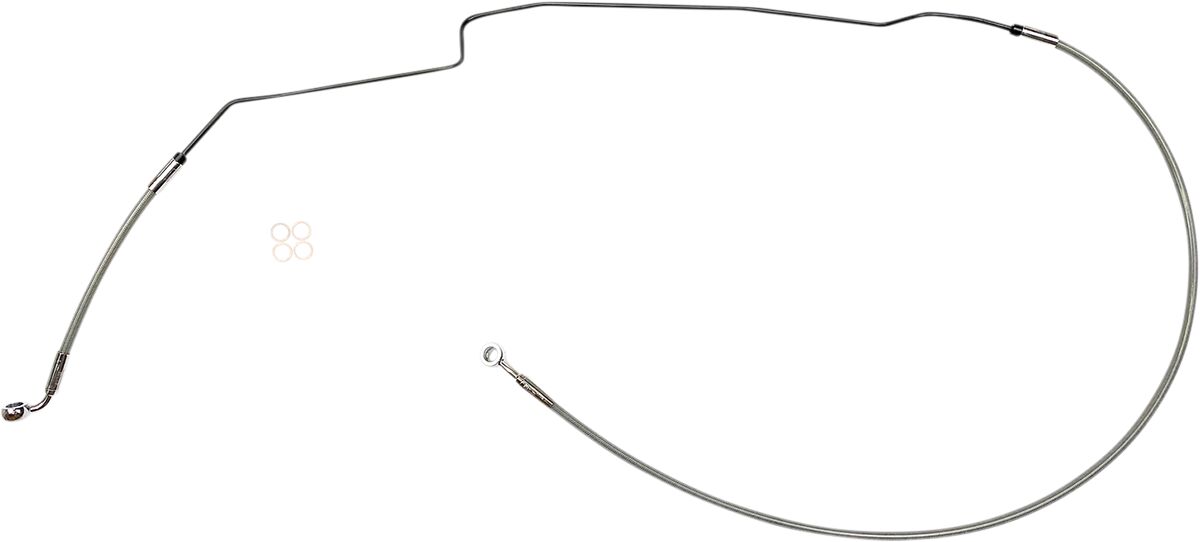 Magnum Shielding Brakeline Uppr Indian Ssc BRAKE LINES-HOSES-STAINLESS ST Magnum Shielding