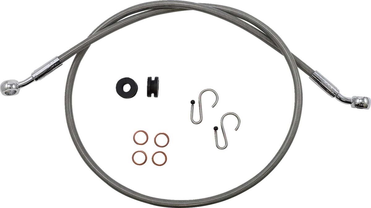 Magnum Shielding Brakeline Ez Nonabs Ssc BRAKE LINES-HOSES-STAINLESS ST Magnum Shielding