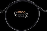 Magnum Shielding Brakeline Ez Nonabs Ssc Brake Lines Hoses Stainless Magnum Shielding