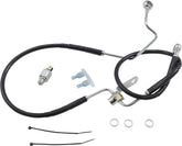Drag Specialties Brk Line Rear Abs Bl+3 Brake Lines Hoses Stainless Drag Specialties