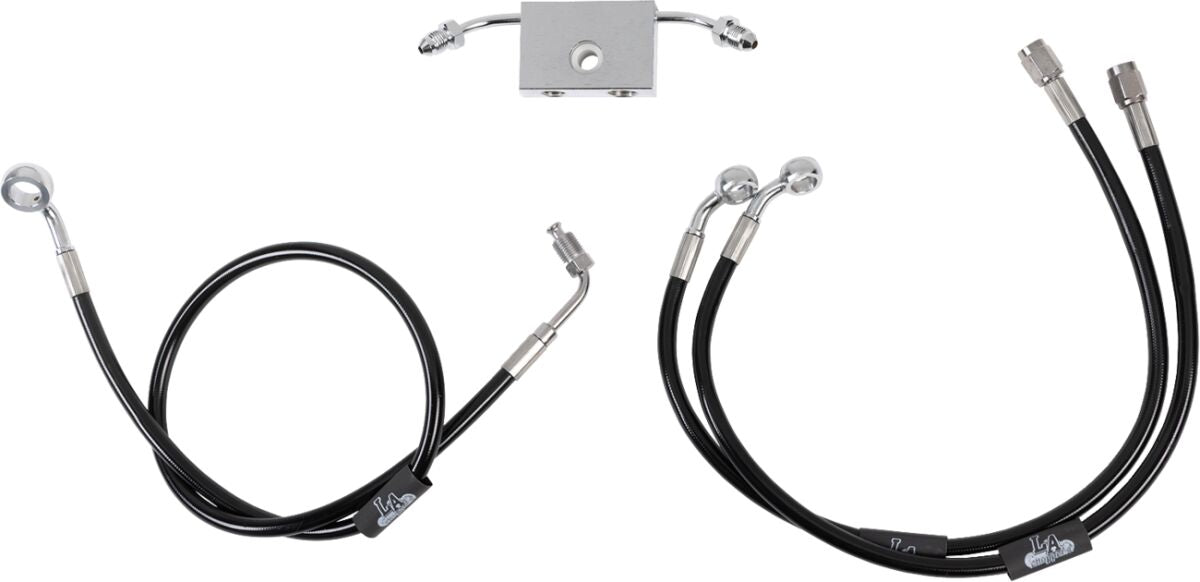 La Choppers Brakeline Dd B Mini Sftl Brake Lines Hoses Stainless La Choppers