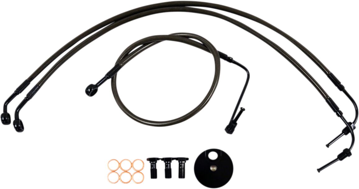 La Choppers Brakeline Dd M 11 13 Sftl Brake Lines Hoses Stainless La Choppers