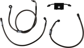 La Choppers Brakeline Dd M Sftl BRAKE LINES-HOSES-STAINLESS ST La Choppers