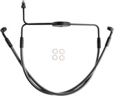Magnum Shielding Line Brake Frnt Fxdf Cf Brake Lines Hoses Stainless Magnum Shielding