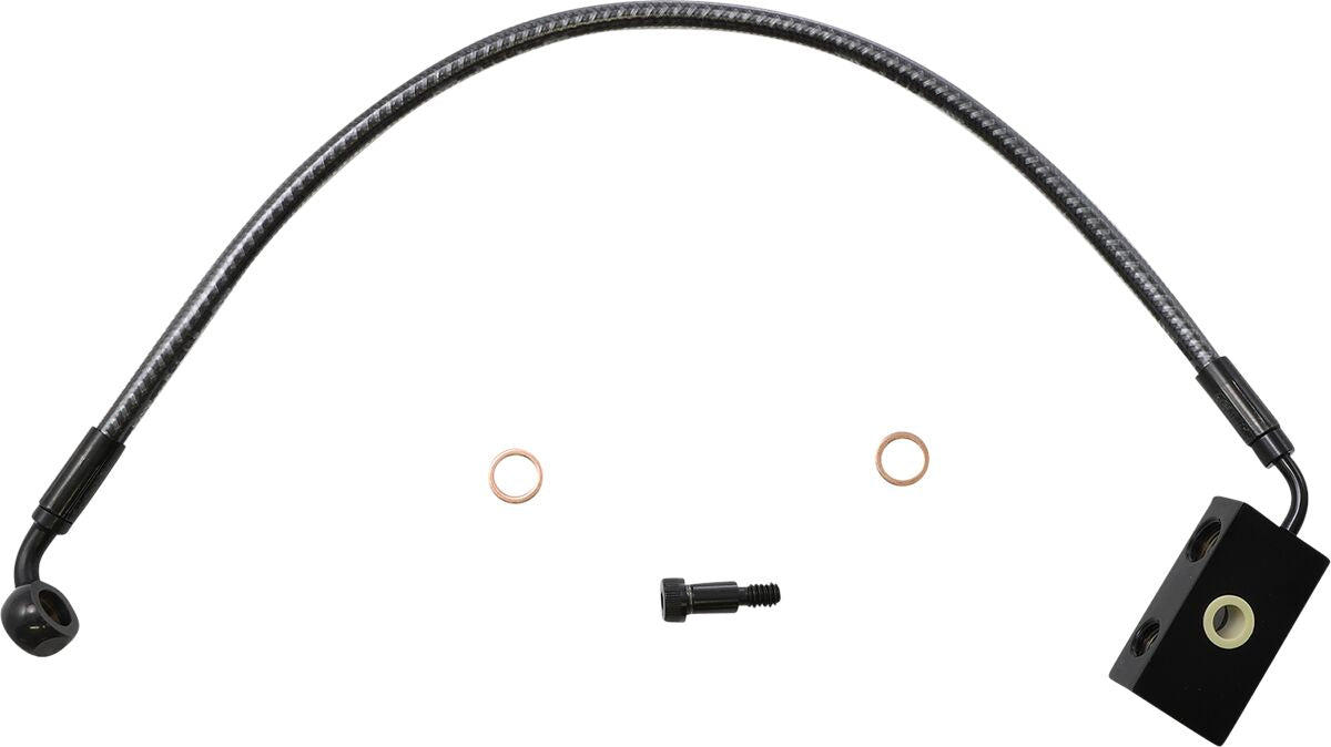 Magnum Shielding Brakeline Lwr Cf Soft 18 Brake Lines Hoses Stainless Magnum Shielding