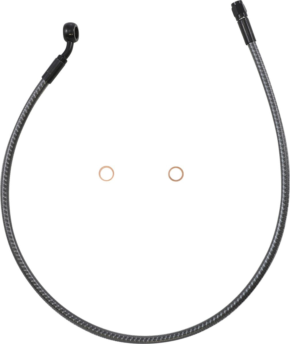 Magnum Shielding Brk Frt Line 35/10 Mm28"Cf Brake Lines Hoses Stainless Magnum Shielding