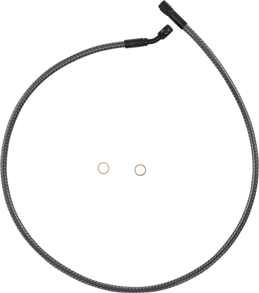 Magnum Shielding Brk Frt Line 35/10 Mm36"Cf Brake Lines Hoses Stainless Magnum Shielding