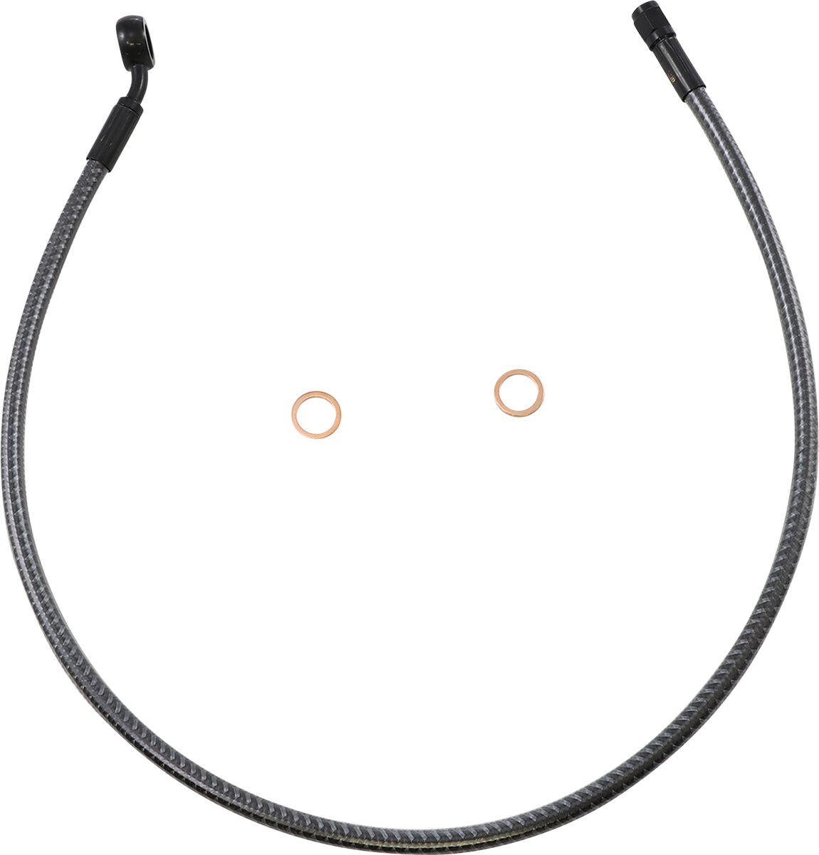 Magnum Shielding Brk Line 35 D 12 Mm 28"Cf Brake Lines Hoses Stainless Magnum Shielding