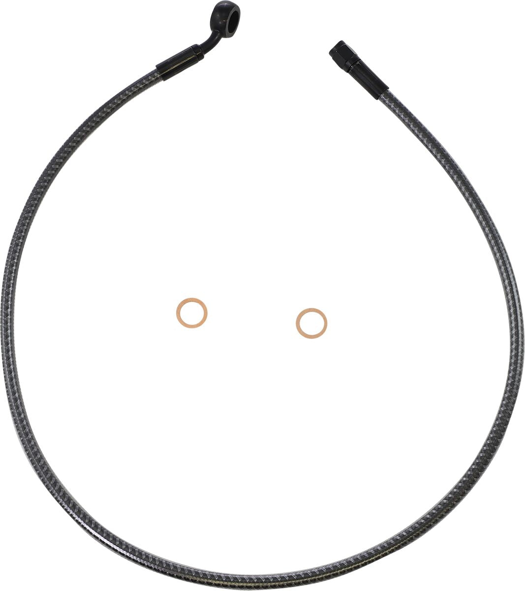 Magnum Shielding Brk Line 35 D 12 Mm 32"Cf Brake Lines Hoses Stainless Magnum Shielding