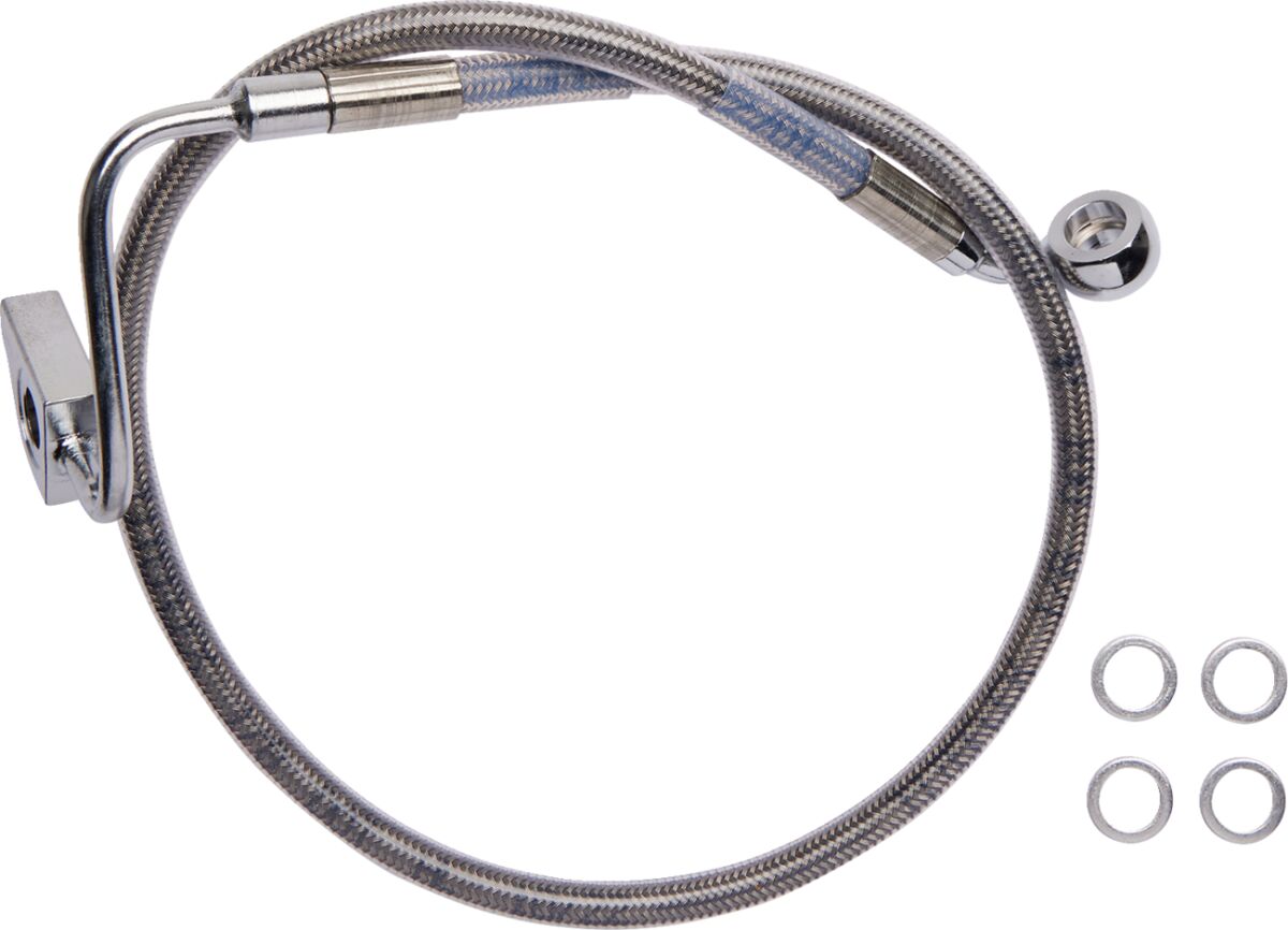 Drag Specialties Brake Line Rr Abs Ss Brake Lines Hoses Stainless Drag Specialties