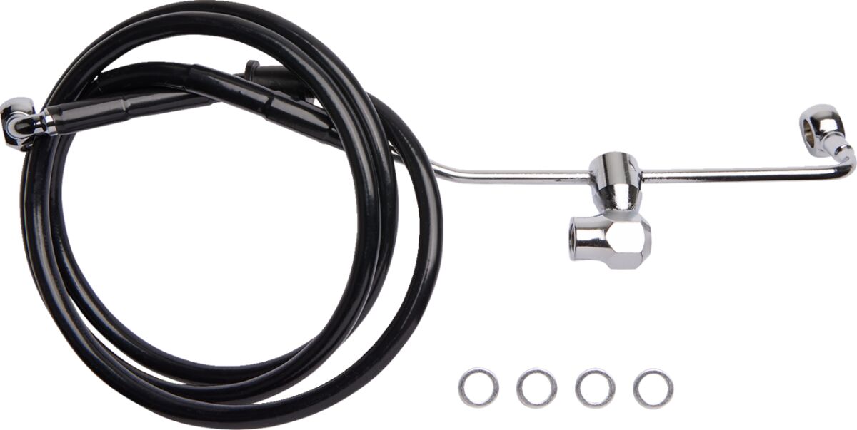 Drag Specialties Brake Line Rr Non Abs Bl Brake Lines Hoses Stainless Drag Specialties