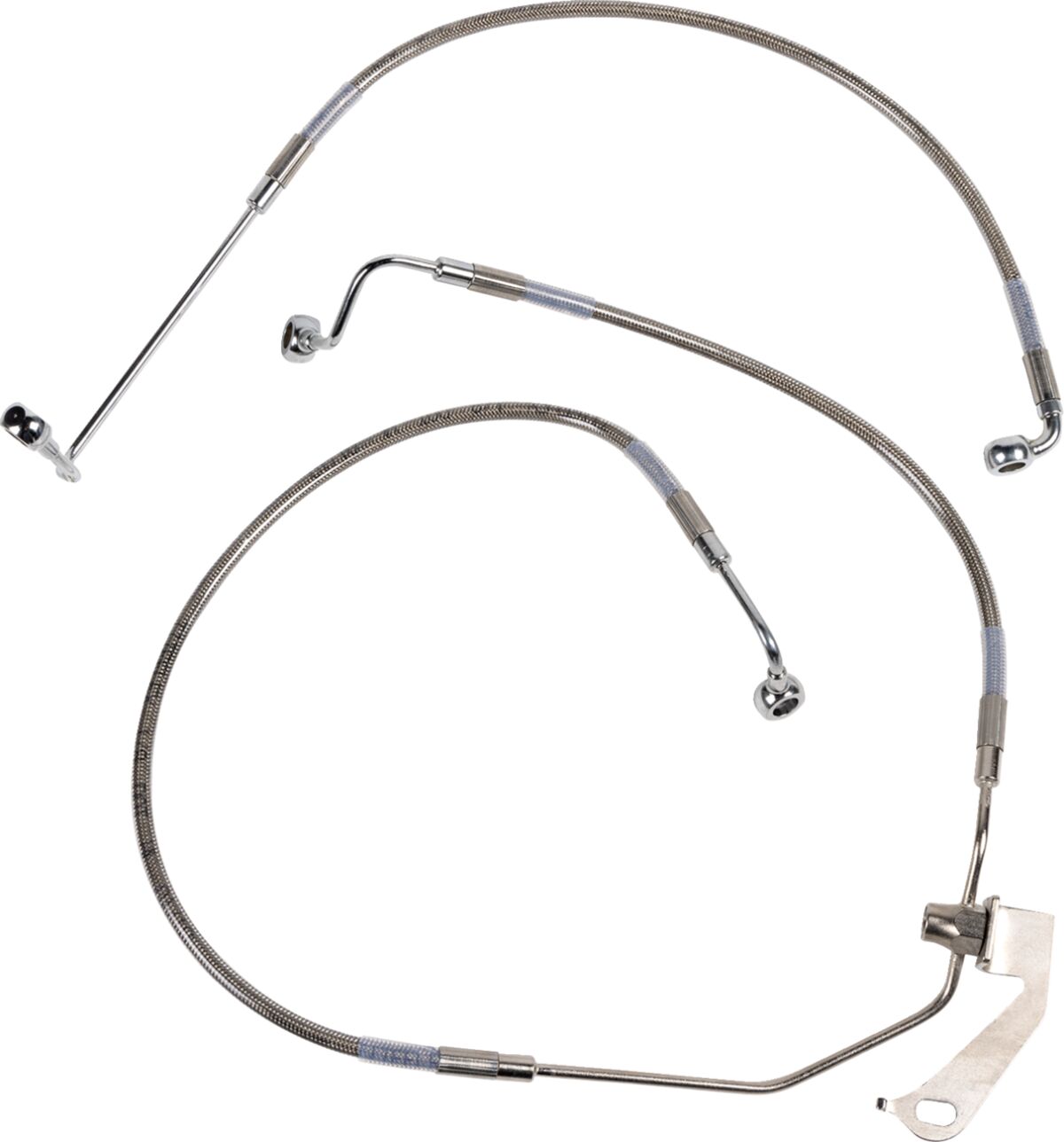 Drag Specialties Brake Line Rr Non Abs Ss Brake Lines Hoses Stainless Drag Specialties