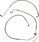 Drag Specialties Brake Line Rr Non Abs Ss Brake Lines Hoses Stainless Drag Specialties