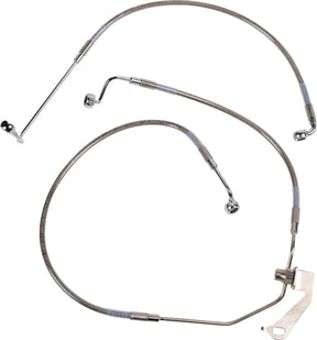 Drag Specialties Brake Line Rr Non Abs Ss Brake Lines Hoses Stainless Drag Specialties