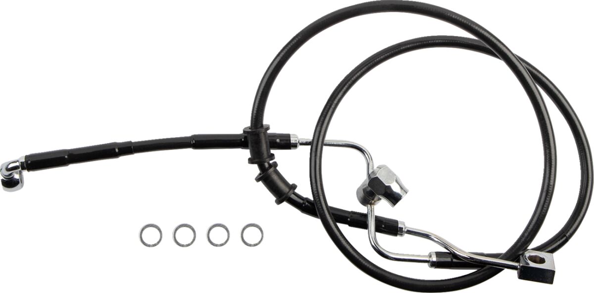 Drag Specialties Brake Line Rr Abs Bl Brake Lines Hoses Stainless Drag Specialties