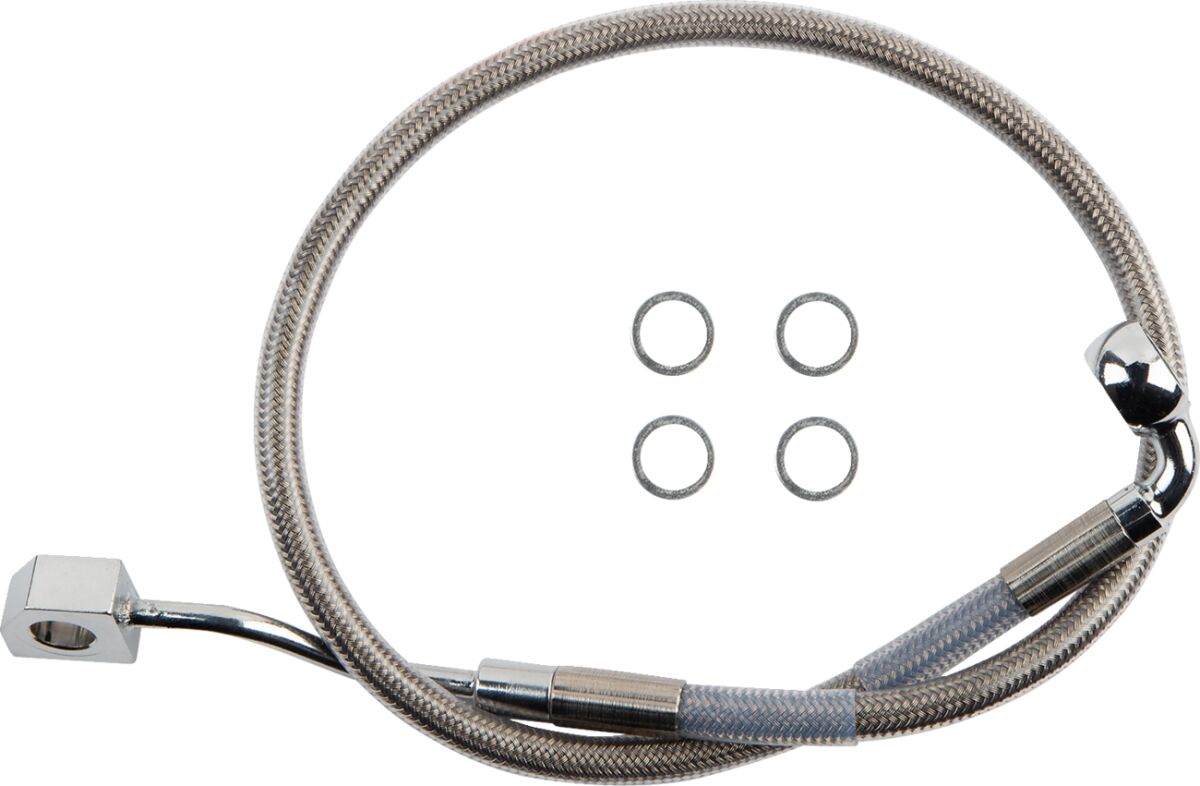 Drag Specialties Brake Line Rr Abs Ss Brake Lines Hoses Stainless Drag Specialties