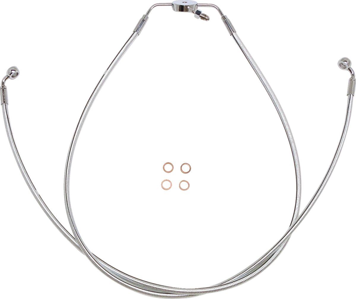 Magnum Shielding Brakeline Lower Strlchrm Brake Lines Hoses Stainless Magnum Shielding