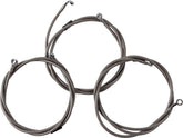 La Choppers Brake Line 24"+ '08 '10 Fl Brake Lines Hoses Stainless La Choppers