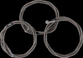 La Choppers Brake Line 24"+ '12 '14 Fl Brake Lines Hoses Stainless La Choppers