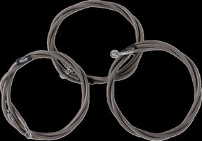 La Choppers Brake Line 24"+ '12 '14 Fl Brake Lines Hoses Stainless La Choppers