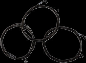 La Choppers Brake Line 24"+ '15 '17 Fl Brake Lines Hoses Stainless La Choppers