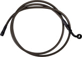 Brake Line Upper Carbon Coat W/Black Fittings +6 Barnett Default Title