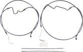 Magnum Shielding Brake Line Lower Bp +2" Brake Lines Hoses Stainless Magnum Shielding