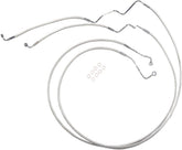 Magnum Shielding Brakeline Lower Touring Sc Brake Lines Hoses Stainless Magnum Shielding