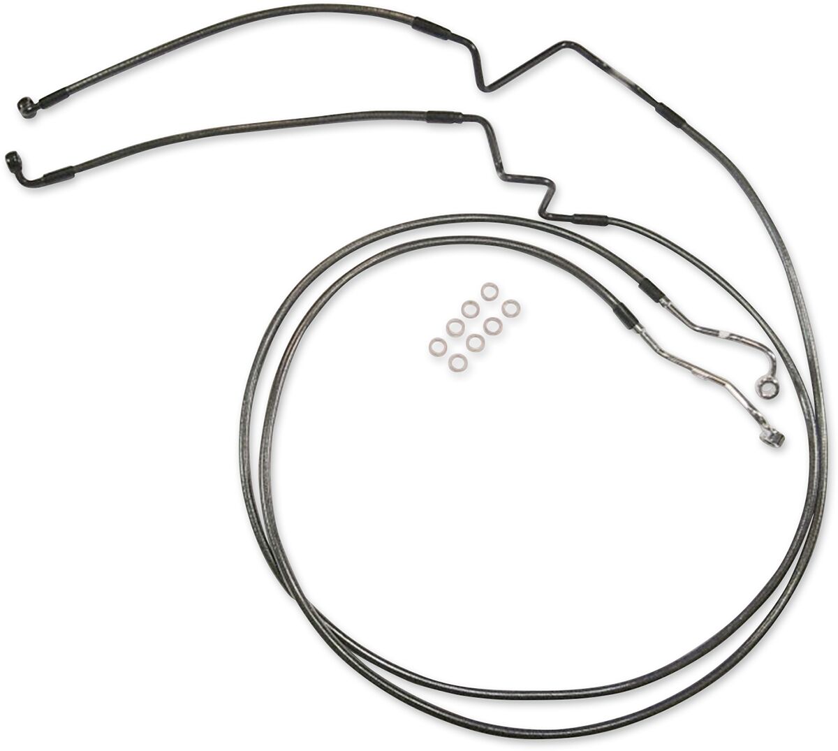 Magnum Shielding Brakeline Lower Touring Ps Brake Lines Hoses Stainless Magnum Shielding