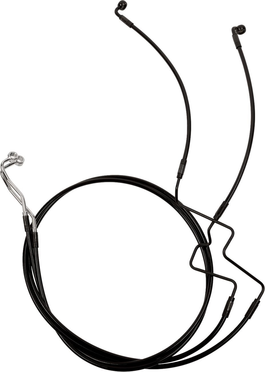 Magnum Shielding Brakeline Xr Lower Sbb Brake Lines Hoses Stainless Magnum Shielding