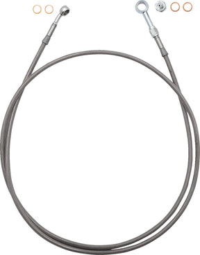 Fat Baggers Inc. Ez Install Brake Line Full Len BRAKE LINES-HOSES-STAINLESS ST Fat Baggers Inc.