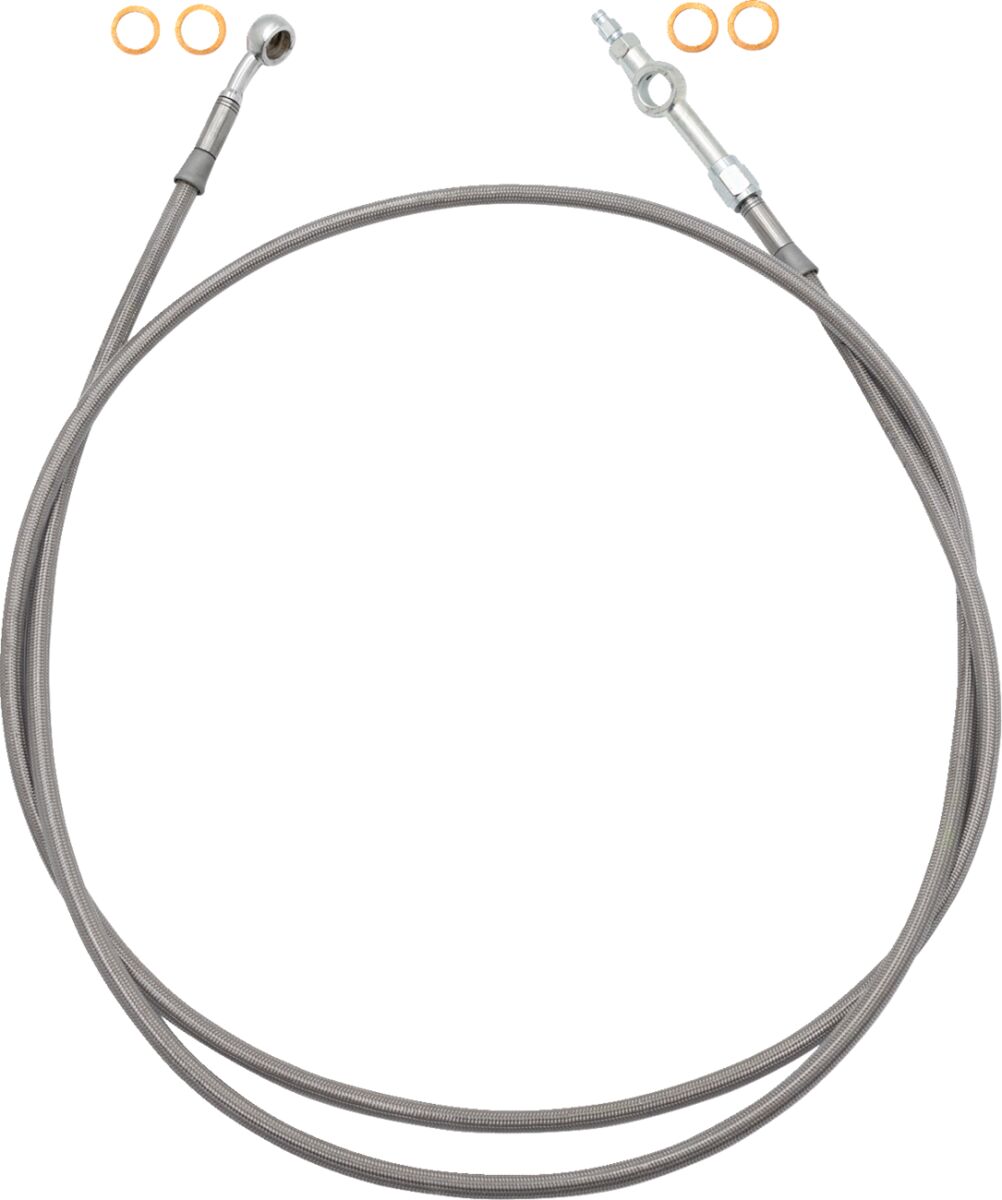 Fat Baggers Inc. Ez Install Brake Line Full Len BRAKE LINES-HOSES-STAINLESS ST Fat Baggers Inc.