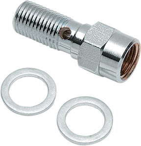 Drag Specialties Banjo Bolt 3/8 24 Adapr BRAKE LINE HARDWARE Drag Specialties