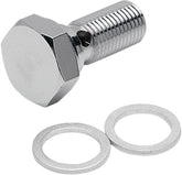Drag Specialties Banjo Bolt 7/16 24 To3/8 BRAKE LINE HARDWARE Drag Specialties